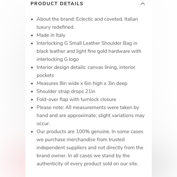 Gucci Interlocking G small leather shoulder bag - Picture 8 of 8